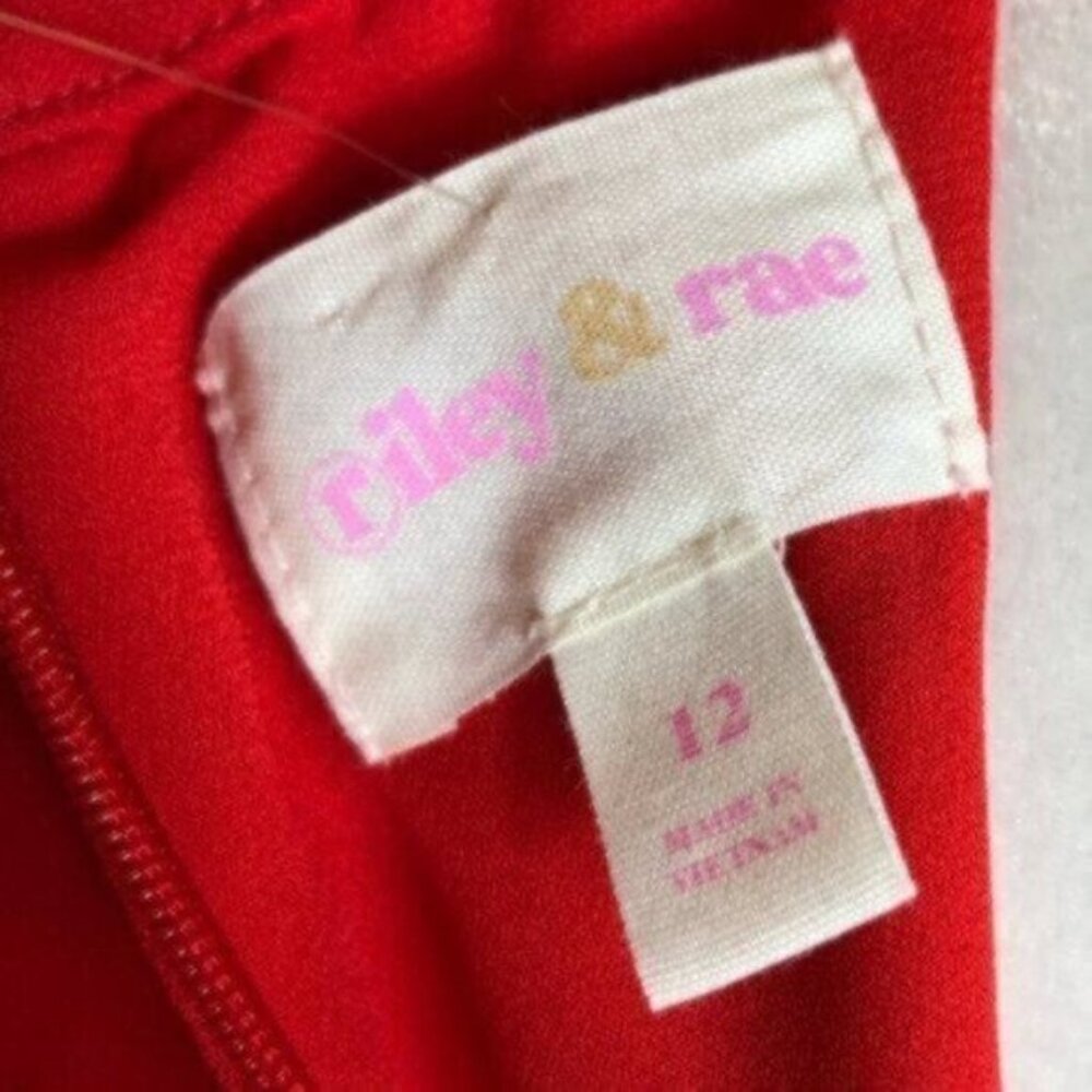 NWT Riley & Rae Red Dress 12 - Picture 8 of 8